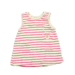 Kissy Kissy Girls Pink | White | Stripes Cover-up size: 3-6 Months